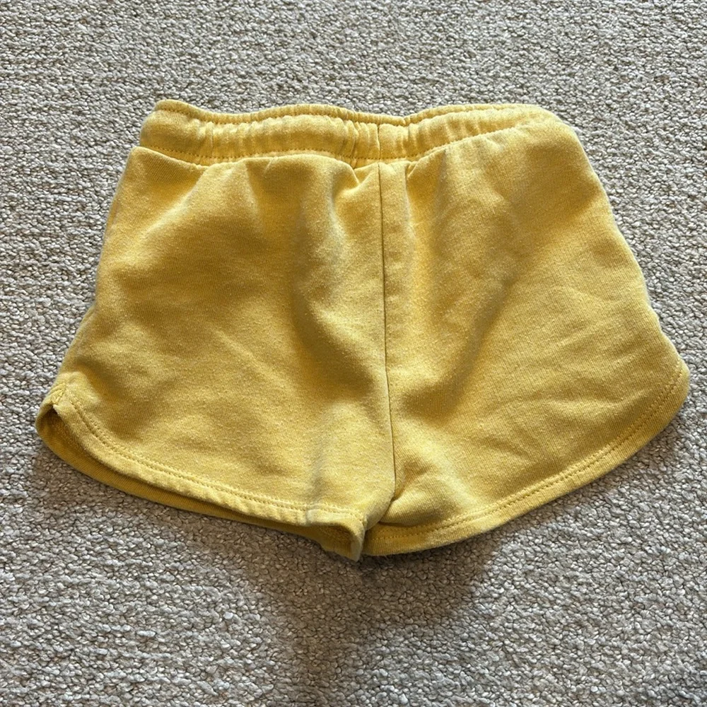 Old Navy Bright Yellow Kids Shorts